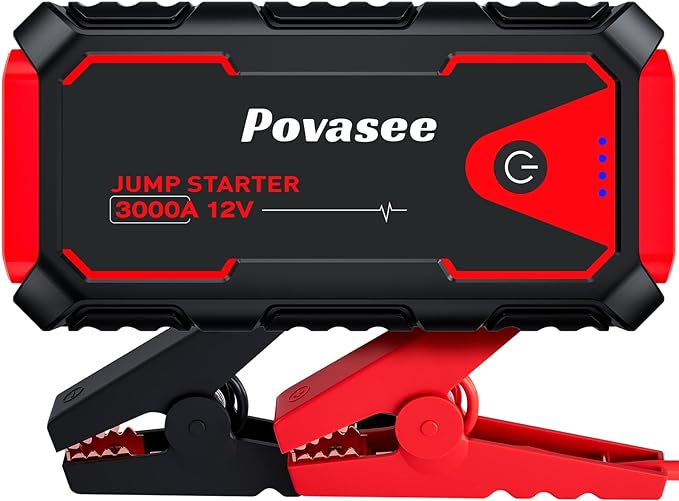 povasee jump starter 3000