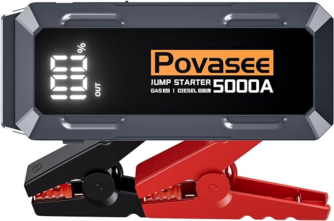 povasee jump starter 5000